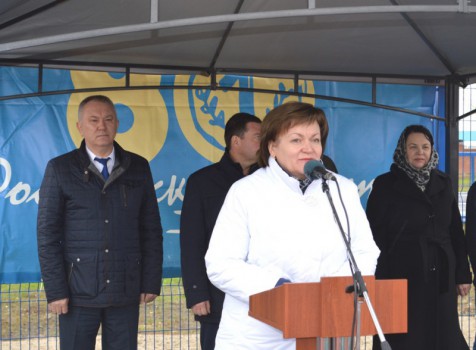 Торжественное открытие спортивной площадки в ст.Заплавской