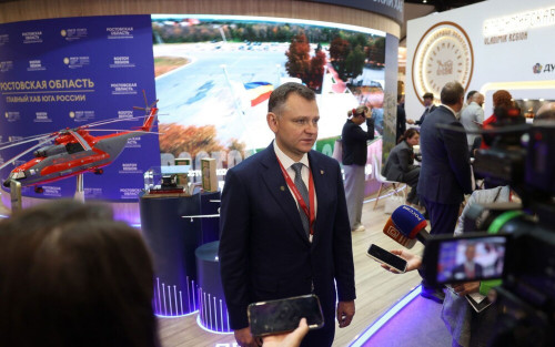 В первый день ПМЭФ-2025 Ростовская область подписала 12 соглашений на 111 млрд рублей