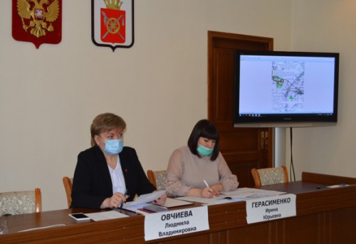 Л.В.Овчиева провела заседание Градостроительного совета