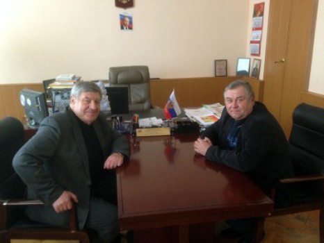 Глава района Е.П.Луганцев с рабочим визитом посетил ОАО "РТП" Персиановское