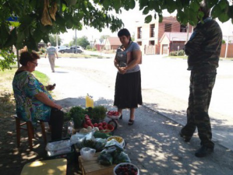 Рейд по пресечению несанкционированной торговли прошел в Каменоломненском городском поселении