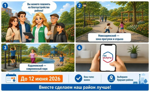 От вашего голоса зависит будущий облик нашего района