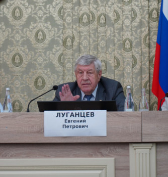Е.П.Луганцев: «Диалог бизнеса и власти — залог стабильного развития Октябрьского района»